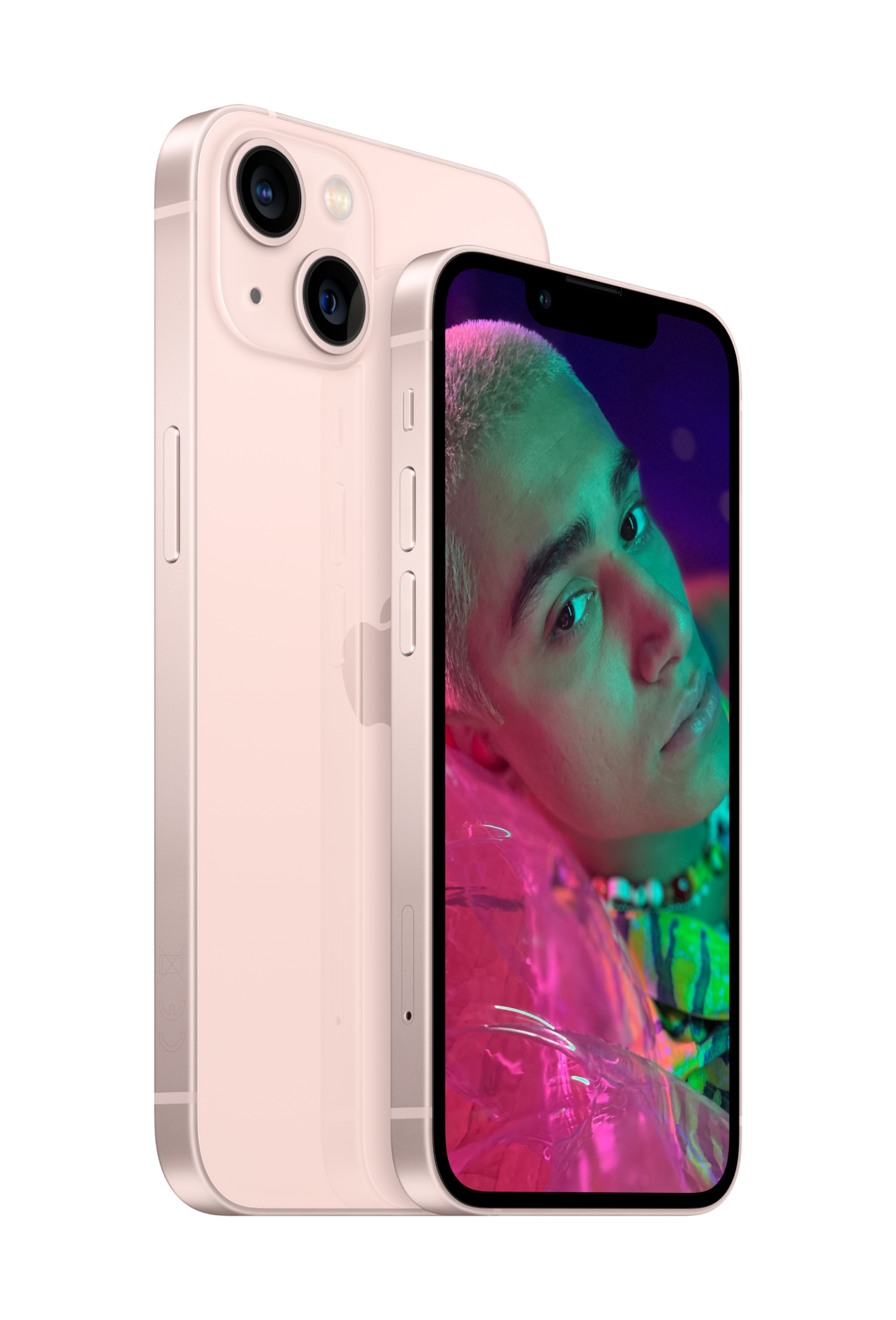 SIMフリー○iPhone 13 mini 256GB(ピンク)訳アリ品：キズ多数等 iPhone